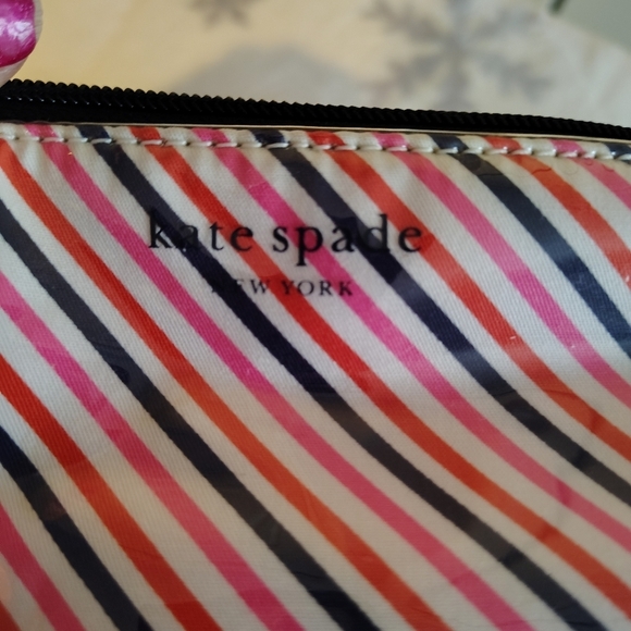 Kate Spade Striped Cosmetic Bag - Picture 8 of 13